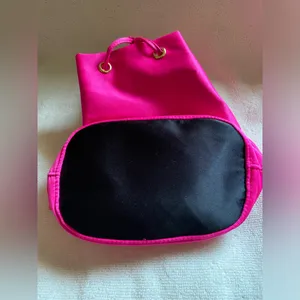 Prada Hot Pink Drawstring Bucket Backpack thumbnail 6
