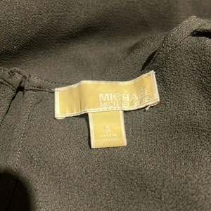 Michael Michael Kors Black Cold Shoulder Blouse Small thumbnail 5