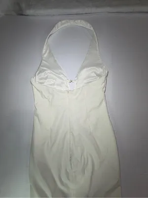 Zara Ivory Sleeveless Maxi Wrap Dress thumbnail 5