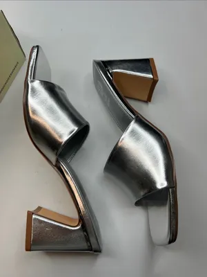 GC Shoes Women's Soho Square Toe Block Heel Dress Sandals Size 9 thumbnail 5