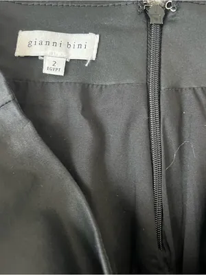 GIANNI BINI Black Mini Skirt thumbnail 3