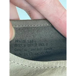 Aetrex Liz Taupe‎ Brown Leather Orthotic Slip On Loafers Platform Shoes BW502W 7 thumbnail 8
