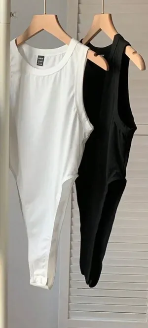 SheIn Black and White Bodysuits thumbnail 1