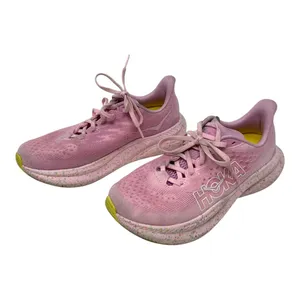 Hoka One One Mach 6 Women’s Running Shoes Pink Yellow Size 7.5 thumbnail 2