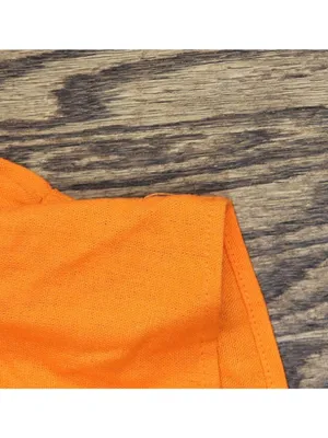 Bar III Womens Mini Linen Blend Dress Lined Bright Orange S thumbnail 5