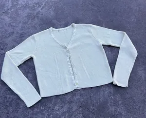 Brandy Melville light green Longsleeve cardigan thumbnail 1