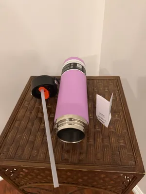 New Hydro Flask Bottle 24oz Purple thumbnail 2