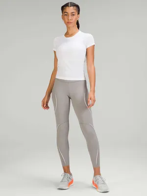 Lululemon Base Pace High-Rise Reflective Tight 25" Gull Grey Size 6 thumbnail 2