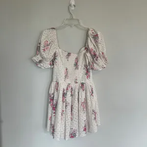 Love Shack Fancy Altima Floral Eyelet Mini Dress Size Medium thumbnail 11