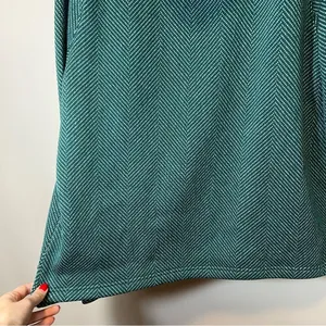 J. Crew Women’s Long Sleeve Funnel Neck Pullover Sweater Green XL‎ thumbnail 7