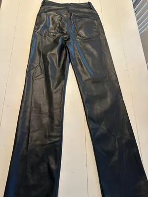 Leather Black Pants thumbnail 1