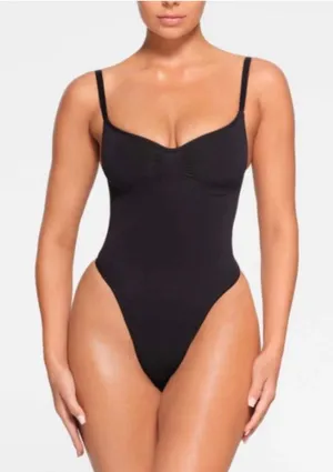 SKIMS Sculpting Thong Bodysuit M thumbnail 1