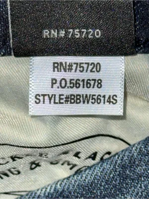 Buckle Black NWT Fit No 53 Mid Rise Bootcut Jeans Women’s 26x30 Dark BBW5614S thumbnail 9