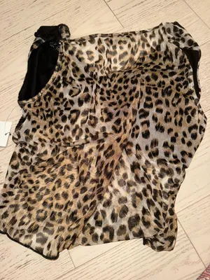 Vibe Leopard Print Tank Top Multiple Size XL thumbnail 3
