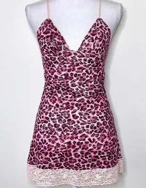 Victoria’s Secret Y2K Mesh Lace Slip Dress thumbnail 4
