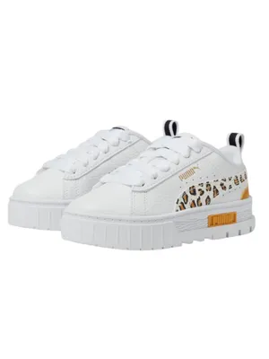 PUMA Mayze Roar Platform Sneakers Shoes White 7 Women's, Size 5.5 Girl's thumbnail 2
