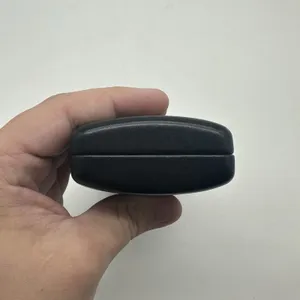 Ralph Lauren Glasses Case Black Leather Hard Clamshell Eyeglasses Case thumbnail 5