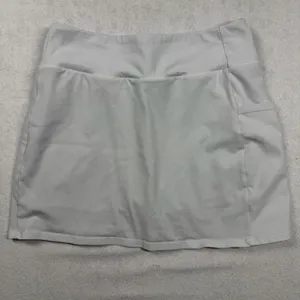 Alo Yoga Tennis Skirt White Pleated Built-In Shorts Size XS thumbnail 2