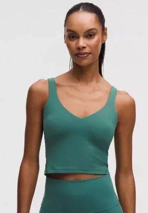 Lululemon Align Tank Top Light Support A/B Cup Size 2 Nulu Athletic Crop thumbnail 1
