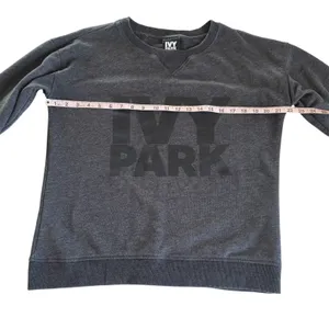 IVY PARK Charcoal Gray Crewneck Sweatshirt Women’s Medium Athleisure Loungewear thumbnail 3