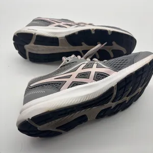 Asics Gel-Contend 7 Womens Running Shoes Grey Pink Sneakers Size 8 thumbnail 8
