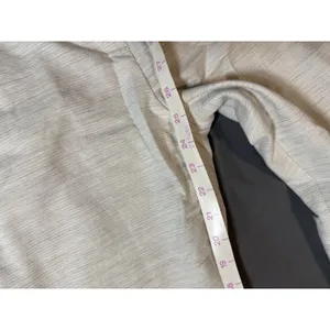 Gap Perfect Trousers Capri Cropped‎ Pants Size 4R Cream Gray Pockets Flat Front thumbnail 5