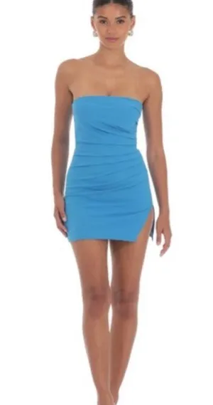 Lucy in the Sky Blue Mini Dress thumbnail 1