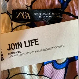 Zara Blue Floral Maxi Dress thumbnail 4