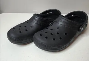 Crocs Dual Comfort Sherpa Mens 9 Womens 11 Lined Original Slip On Shoes thumbnail 1
