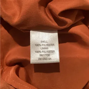 Merona Terracotta Ruffled Midi Dress thumbnail 4