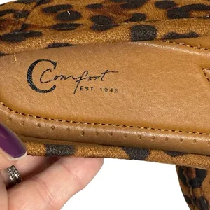 Comfort Est 1946 Aramis Leopard Print Slip On Driving Loafers Size 9M Casual thumbnail 8