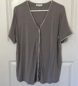 Barefoot Dreams Luxe Milk Jersey PJ Top Medium thumbnail 2