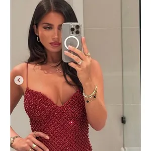 Oh Polly Eisley Embellished Sweetheart-Neck Midi Dress Size 2 New thumbnail 5