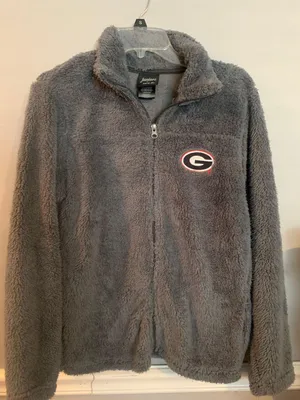 Georgia Zip Up Jacket Gray Size L thumbnail 1