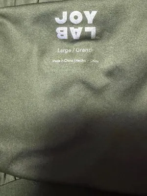 JoyLab Olive Green Athletic Shorts with Pleat Detail thumbnail 3