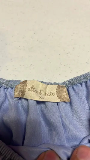 Altar'd State Floral Top Crop thumbnail 2