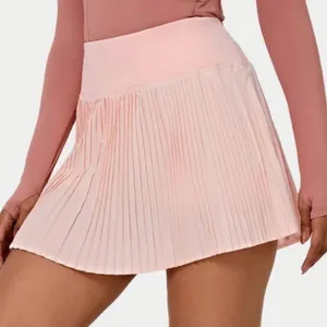 NEW Halara Everyday 2 in 1 Pleated Pockets Preppy Gym Outdoor Tennis Skirt S thumbnail 1