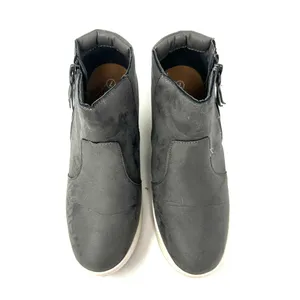 Serra Size 7 Zip‎ Up Hi Top Ankle Boots Booties Gray Fashion Shoes thumbnail 6