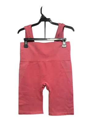 Puma NWT Pink 2-Pack Seamless Scoop Neck Sports Bra & Biker Shorts Set Size M thumbnail 3