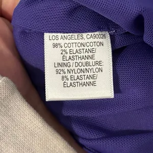 New STAUD NWOT Purple Violet Giulia Mini Dress Size Small thumbnail 7