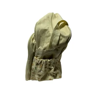 Vintage Angelito Diaper Bag Yellow Gender Neutral Lambs Sheep Baa Baa thumbnail 4