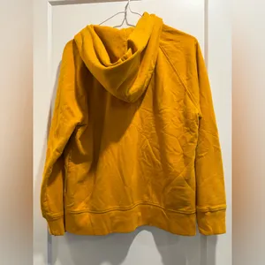 GAP Women's‎ Yellow Zip Hoodie Size L thumbnail 3