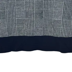 Pendleton Women's Sweater Vest Merino Wool Turtleneck‎ Houndstooth Plaid Medium thumbnail 5