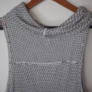 Urban Outfitters M+M Gray Cowl Neck Boyfriend Sleeveless Top thumbnail 4