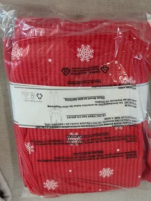 PJ Salvage Ski Jammie Classics Printed Pajama Set, red/white size XL NEW TAGS thumbnail 4