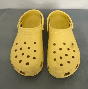 Crocs Classic Clog Yellow M6 W8 Unisex Comfort Slip On Sandals(B262) thumbnail 1