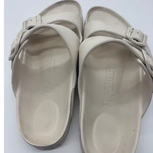 Birkenstock Arizona EVA Sandals Beige White Waterproof Slides EU 37 US 6-6.5 thumbnail 8