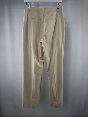 NWT OAK + FORT Wide Leg Suiting Pant in Oatmeal‎ Size 4 thumbnail 5