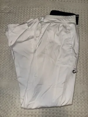 Grey's Anatomy White Scrub Pants by Barco thumbnail 1