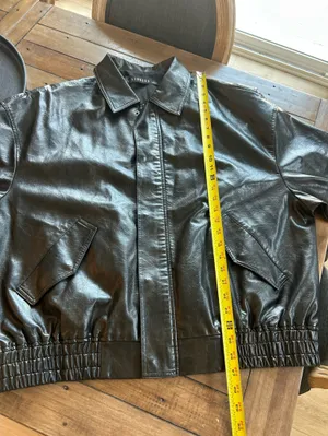 Lioness Kenny Vegan Leather Bomber Jacket L thumbnail 12